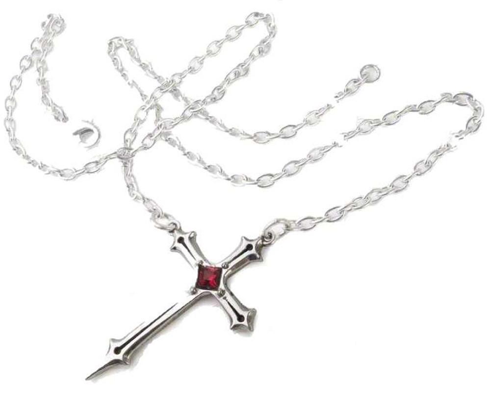 P489 – Crystal Heart Ankh - Lailiworld